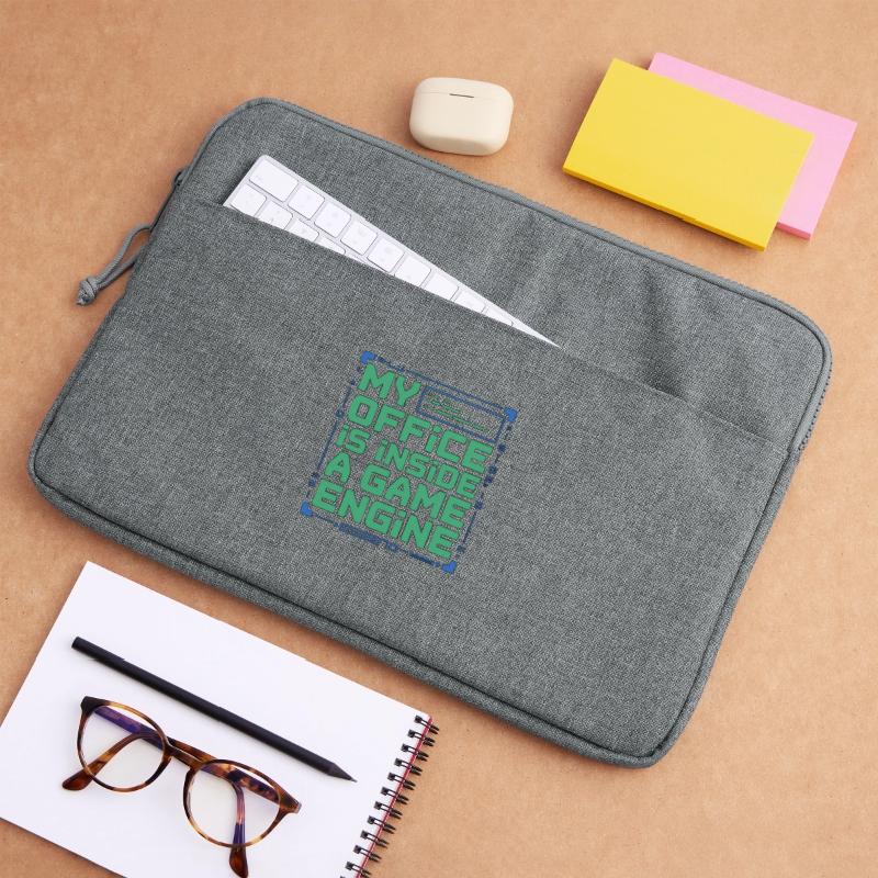 Game Developer My Office Is Inside Game Developer Laptoptasche 15"