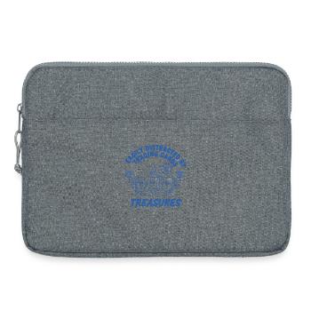 Easily Distracted By Trading Cards Treasures Rare - Laptop bag 15" - heather grey - Front