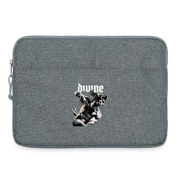 Divine Sculpture Noir - Laptop bag 15" - heather grey - Front