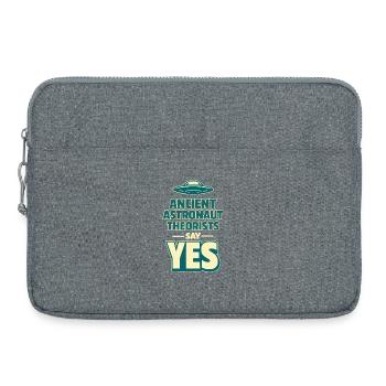 Uralter Astronaut Ja - Laptoptasche 15" - Grau meliert - Vorne