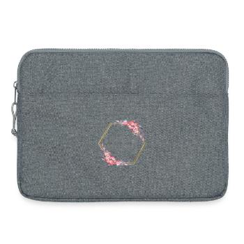 Meilleur comptable du monde – Cadeau de remerciement - Sacoche pour ordinateur portable 15 pouces - gris chiné - Devant