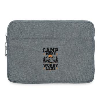 Camp Plus Inquiétude Moins Chemise - Sacoche pour ordinateur portable 15 pouces - gris chiné - Devant