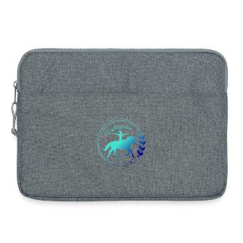 Vaulting Grounds – Gift for Vaulters - Laptop bag 15" - heather grey - Front