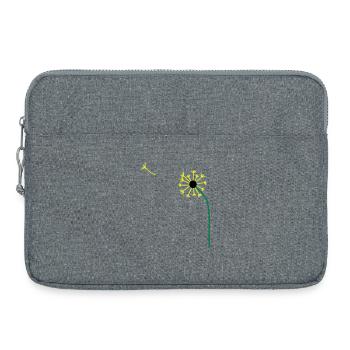 Pusteblume,Löwenzahn,Butterblume, ✔ - Laptoptasche 15" - Grau meliert - Vorne