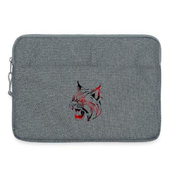 Luchs (03) - Laptoptasche 15" - Grau meliert - Vorne