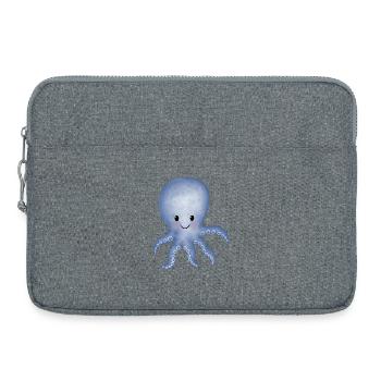 Calmar poulpe - Sacoche pour ordinateur portable 15 pouces - gris chiné - Devant