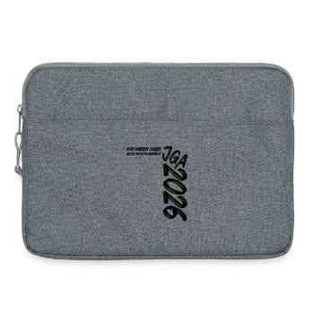 Jga 2026 - Wir waren dabei - Bitte unterschreiben! - Laptoptasche 15" - Grau meliert - Vorne