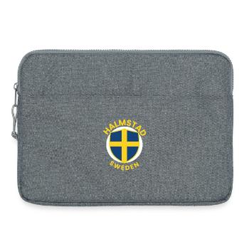 Halmstad Shield Sweden - Laptop bag 15" - heather grey - Front