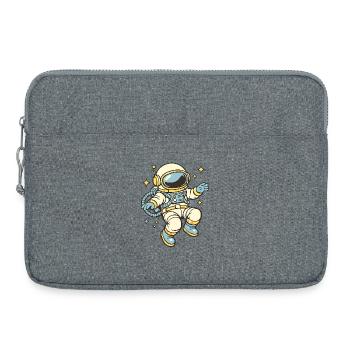 Astronaute rétro Star Joy - Sacoche pour ordinateur portable 15 pouces - gris chiné - Devant