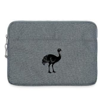 Emu - Laptop bag 15" - heather grey - Front