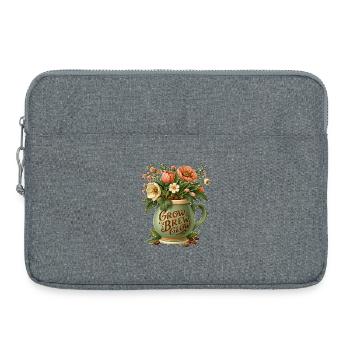 Cultiver Brew Glow Mug Flora - Sacoche pour ordinateur portable 15 pouces - gris chiné - Devant