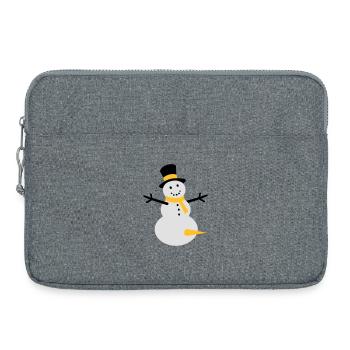 snow fun - Laptoptasche 15" - Grau meliert - Vorne