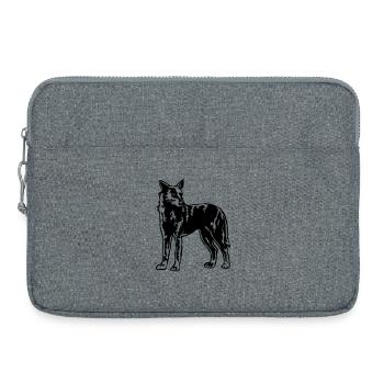 Hollandse Herder - Sacoche pour ordinateur portable 15 pouces - gris chiné - Devant