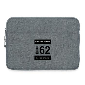 62 Pas de Calais - Laptop bag 15" - heather grey - Front