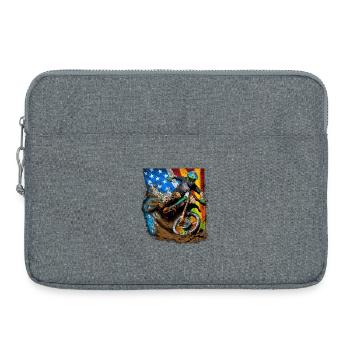 Moto X American Splash - Laptoptasche 15" - Grau meliert - Vorne
