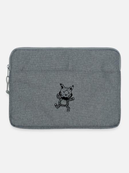Luchs - Laptoptasche 15" - Grau meliert