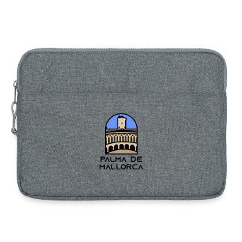 Palma de Mallorca - Bellver Castle - Laptop bag 15" - heather grey - Front