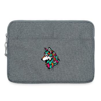 Wolf - Laptoptasche 15" - Grau meliert - Vorne