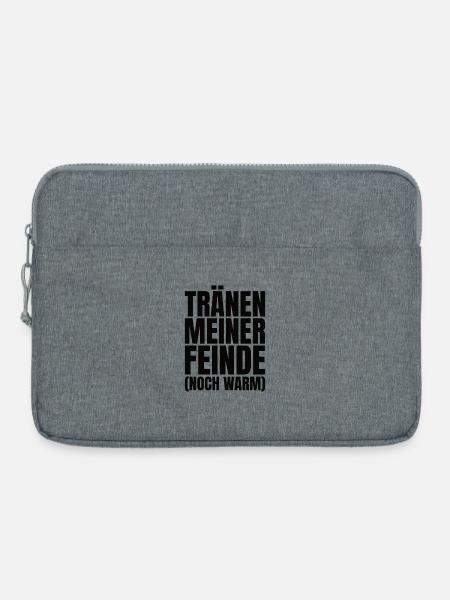 Tränen meiner Feinde - Laptoptasche 15" - Grau meliert
