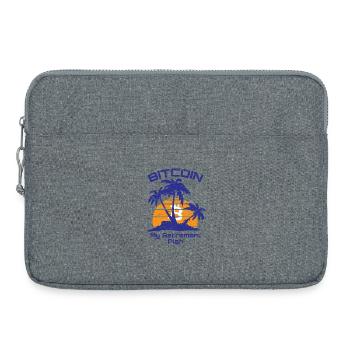 Bitcoin my retirement plan B Crypto - Laptop bag 15" - heather grey - Front