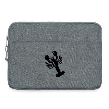 Un homard - Sacoche pour ordinateur portable 15 pouces - gris chiné - Devant
