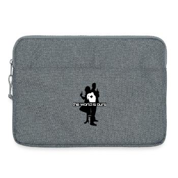 the world is ours (Mafia Couple) - Laptoptasche 15" - Grau meliert - Vorne