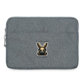 I am not in danger, i am the danger - Laptoptasche 15" - Grau meliert - Vorne
