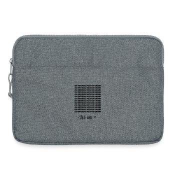 JE N’AIME PAS ME RÉPÉTER - Sacoche pour ordinateur portable 15 pouces - gris chiné - Devant