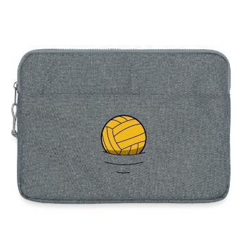 Ballon de waterpolo - Sacoche pour ordinateur portable 15 pouces - gris chiné - Devant