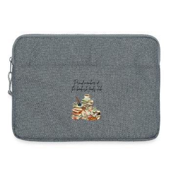 Buckclub - Laptoptasche 15" - Grau meliert - Vorne