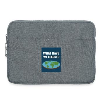 What Have We Learned - Earth - Laptop bag 15" - heather grey - Front