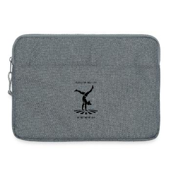 CALISTHÉNIE - ESTHÉTIQUE - Fitness - Entraînement - Sacoche pour ordinateur portable 15 pouces - gris chiné - Devant