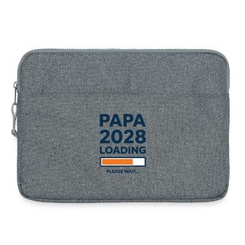 Dad 2028 Loading - Laptop bag 15" - heather grey - Front