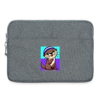 otter - Laptop bag 15" - heather grey - Front