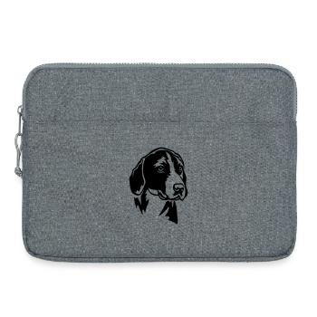 Hamiltonstövare Kopf - Laptoptasche 15" - Grau meliert - Vorne