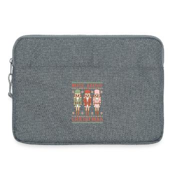 Pull de Noël moche - Sacoche pour ordinateur portable 15 pouces - gris chiné - Devant
