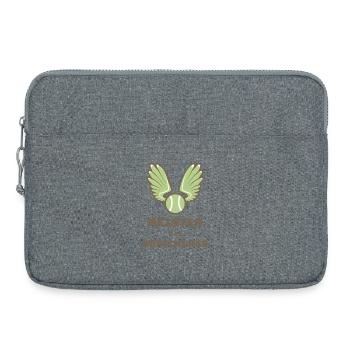 Master of the serve - Laptop bag 15" - heather grey - Front