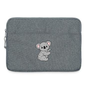 Koala Koalabär - Laptoptasche 15" - Grau meliert - Vorne