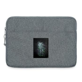 Mystical Forest Abstract - Laptop bag 15" - heather grey - Front
