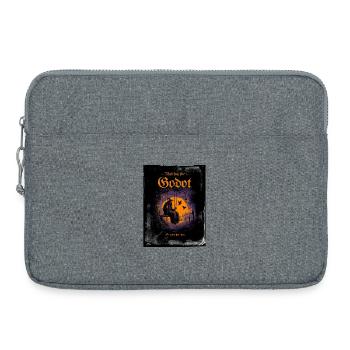 En attendant Godot - Sacoche pour ordinateur portable 15 pouces - gris chiné - Devant