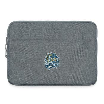 Marburg in winter magic - Laptop bag 15" - heather grey - Front