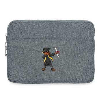 Diplômés de la classe de diplômés 2026 d’Afro Dabbing Kid - Sacoche pour ordinateur portable 15 pouces - gris chiné - Devant