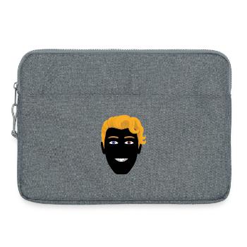 HETEROCHROMIE AUGEN #2 – nette Menschen - Laptoptasche 15" - Grau meliert - Vorne