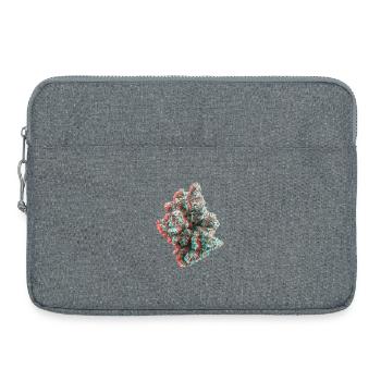 Cannabis Weed Bud 3D Anaglyph - Laptop bag 15" - heather grey - Front