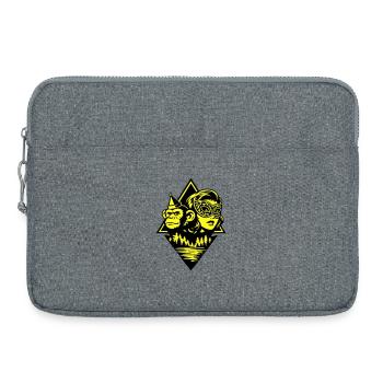 Pulp Duo - Laptoptasche 15" - Grau meliert - Vorne