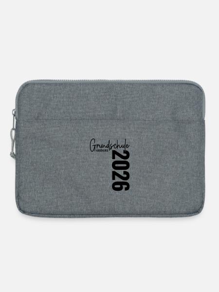 Grundschule Abschluss 2026 - Laptoptasche 15" - Grau meliert
