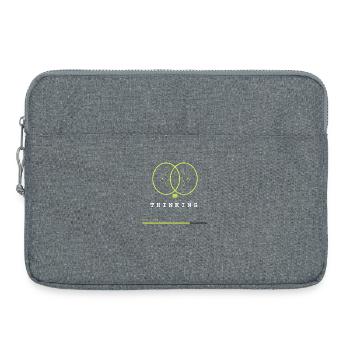 BRAIN.EXE LÄDT - Laptoptasche 15" - Grau meliert - Vorne