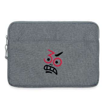 Ups, 30 Jahre ! - Laptoptasche 15" - Grau meliert - Vorne