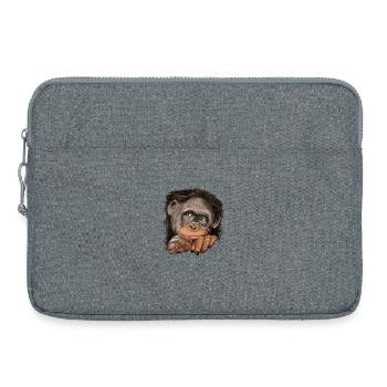 Monkey - Laptop bag 15" - heather grey - Front