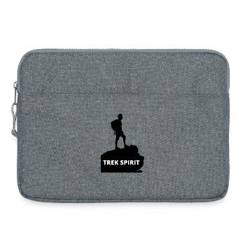TREK SPIRIT - Laptop bag 15" - heather grey - Front